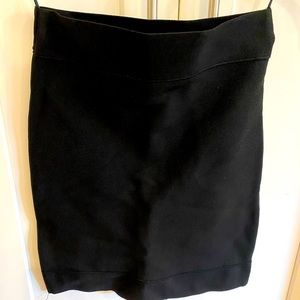 BCBG black bandage skirt